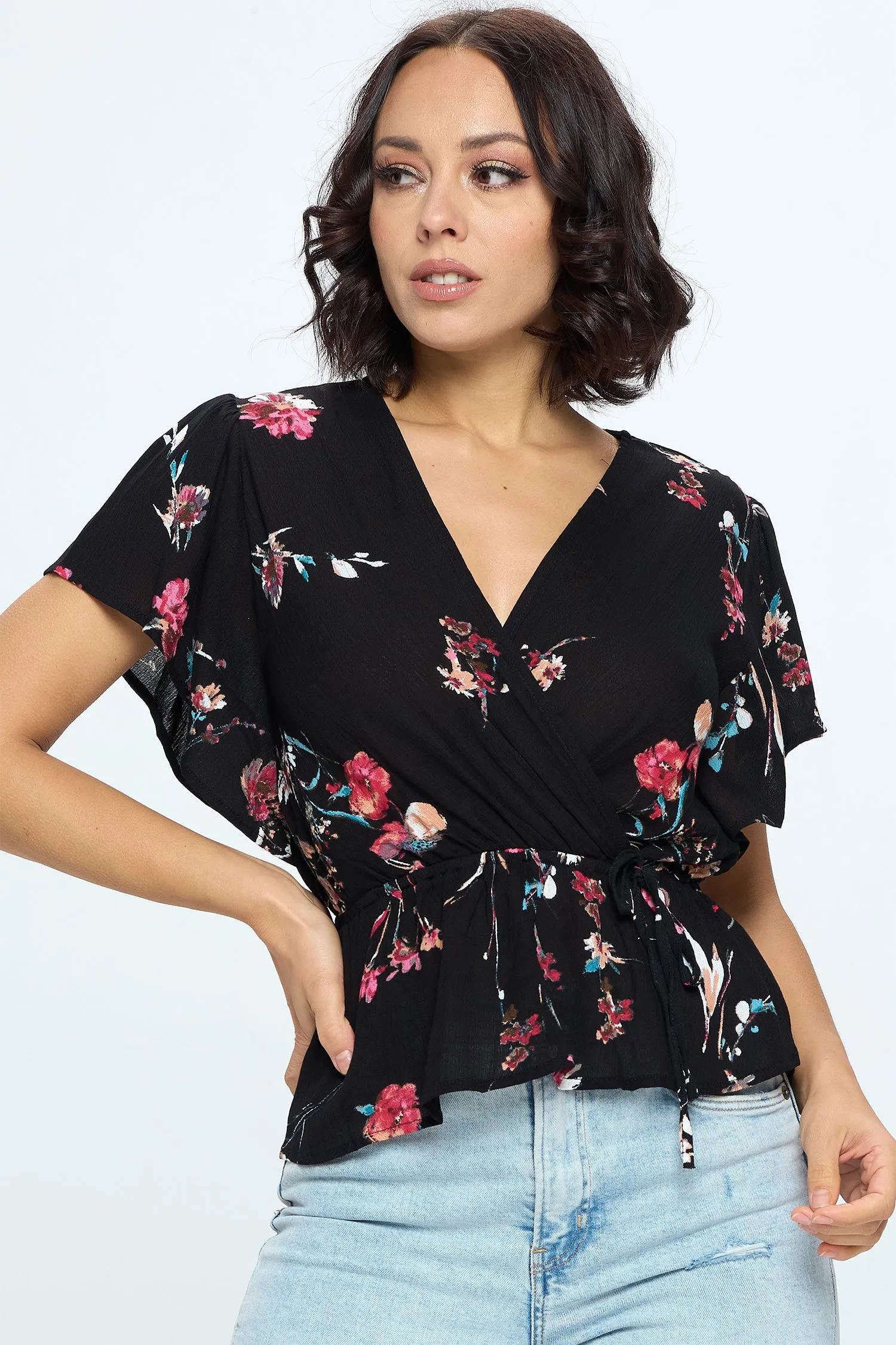 #4063TR | Floral Top | 1 Color