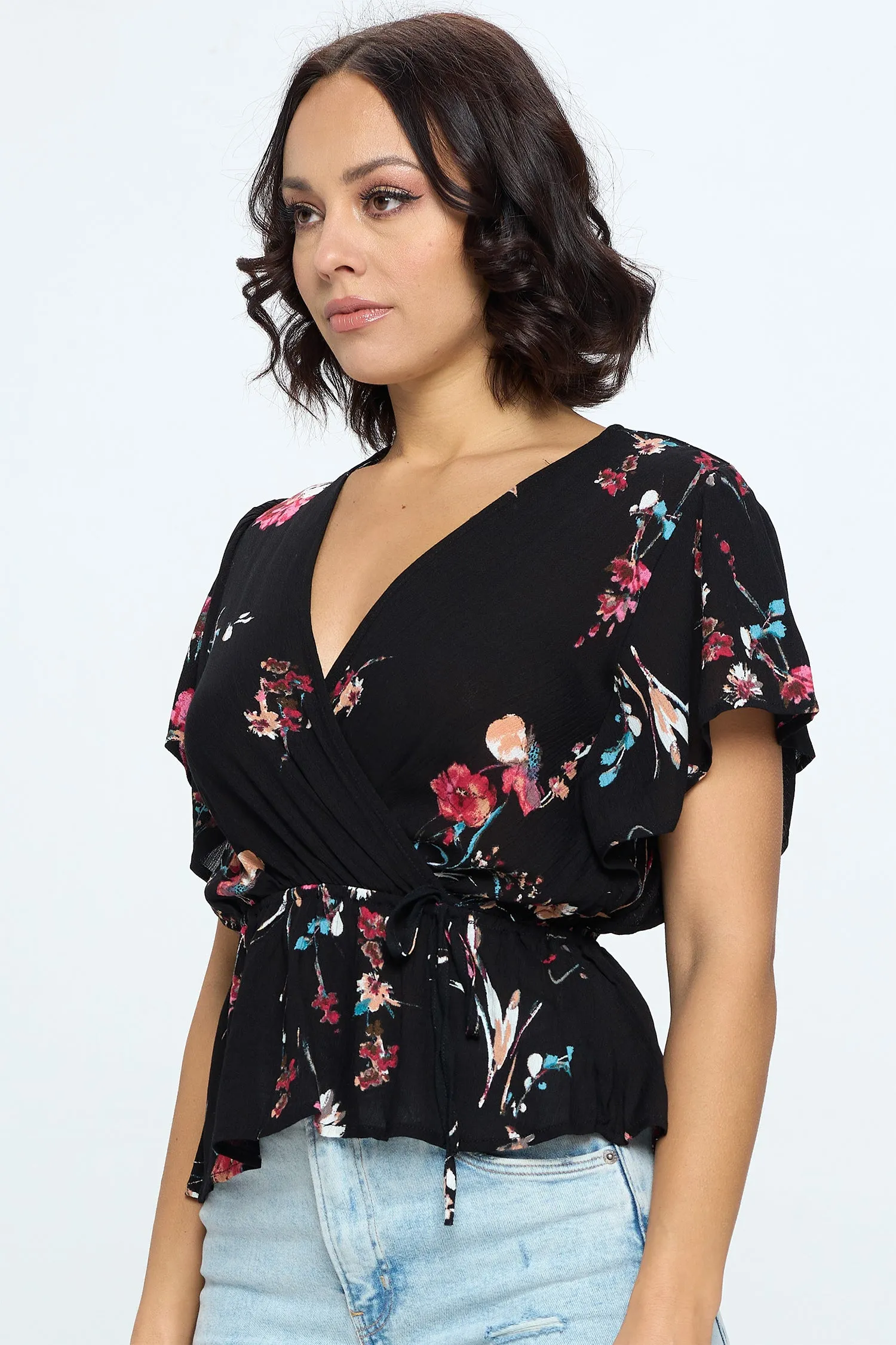 #4063TR | Floral Top | 1 Color