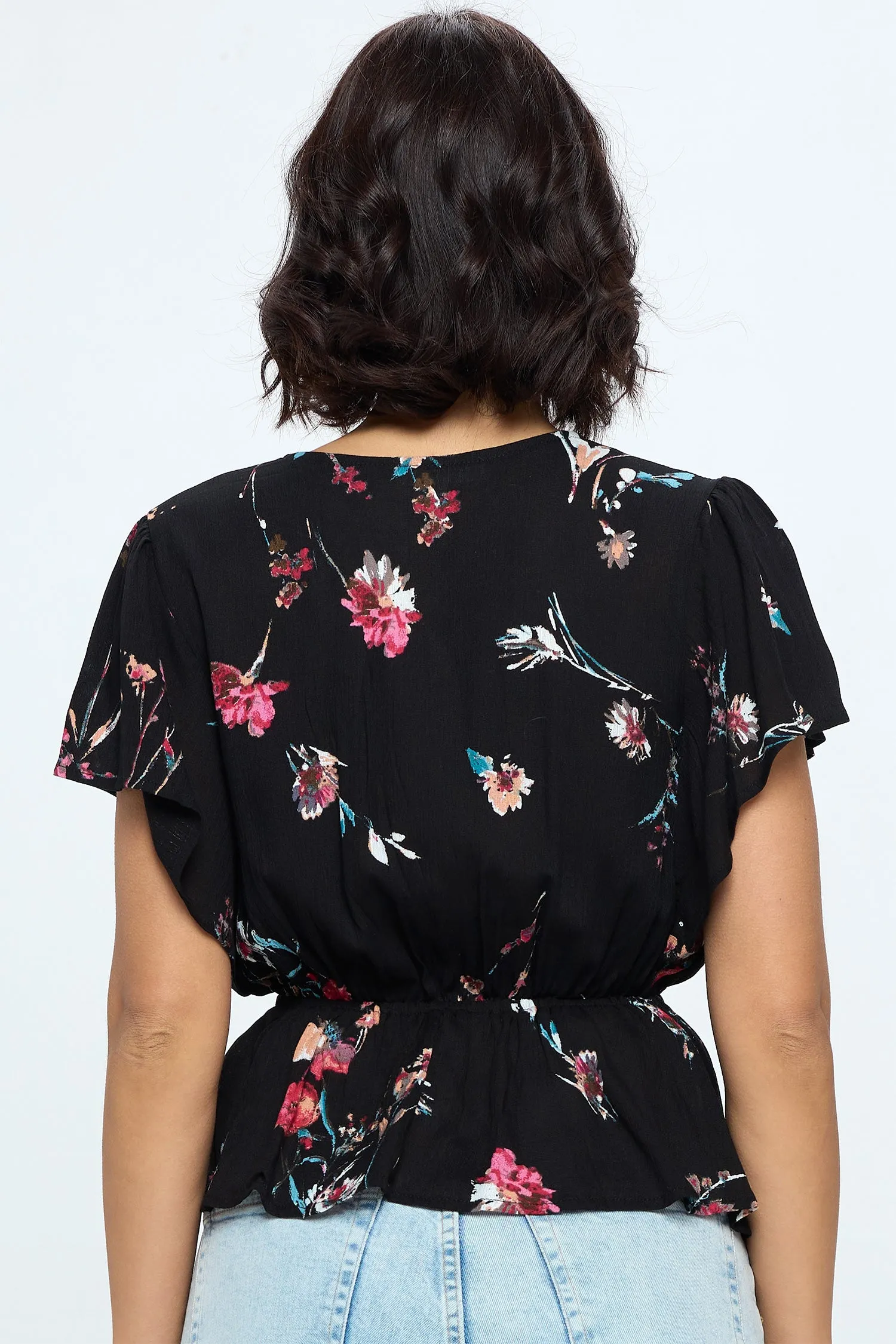 #4063TR | Floral Top | 1 Color