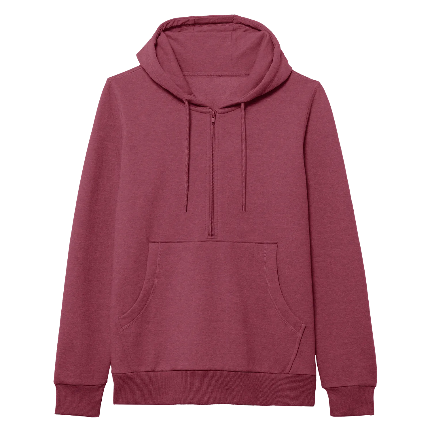 82248 Womens Cozy 1/2 Zip Hoodie