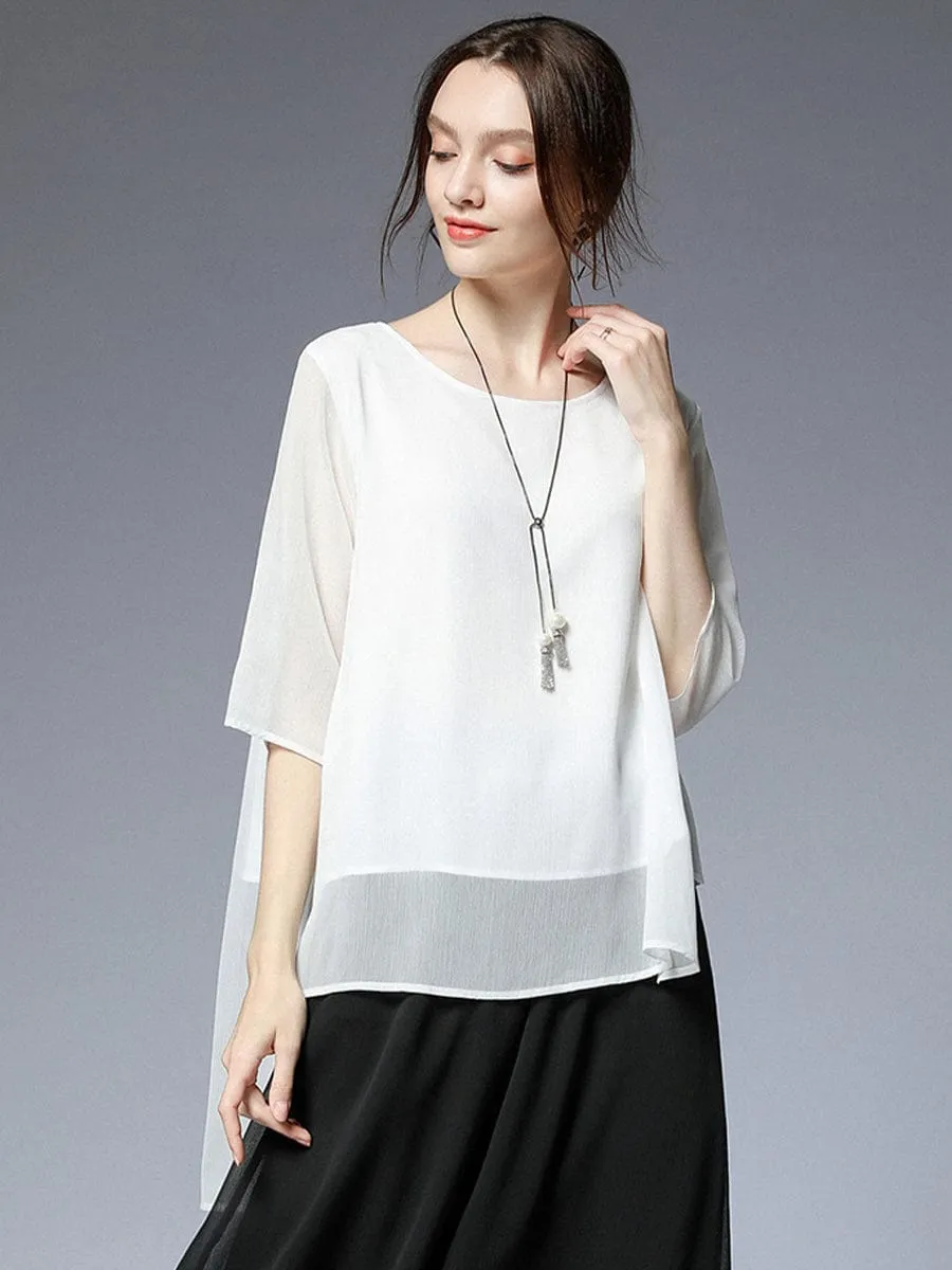 All-Occasion Chiffon Blouse