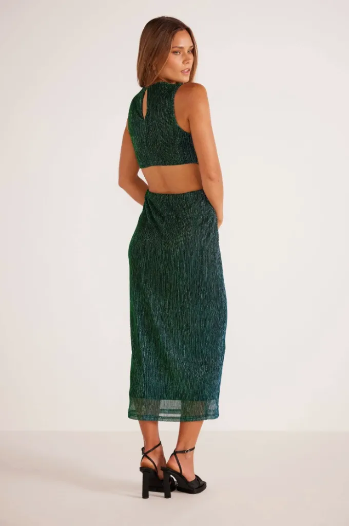 Astrid Cutout Midi Dress-FINAL SALE