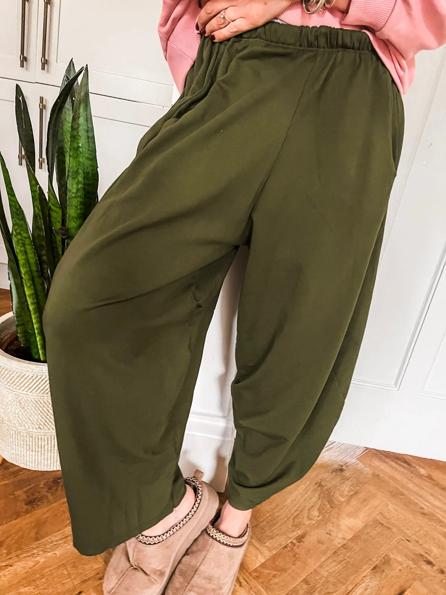 Balloon Jersey Trousers