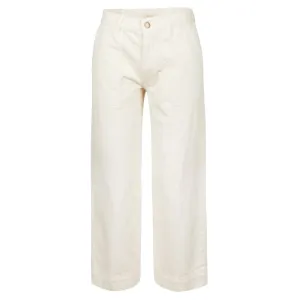 Barbour Southport Ladies Cropped Jean - Ecru