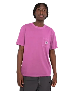Basic Pocket T-Shirt in Deep Orchid