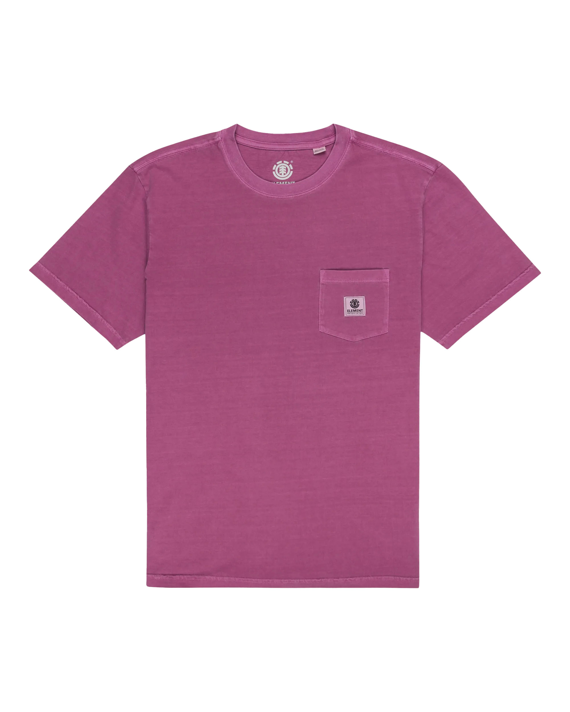Basic Pocket T-Shirt in Deep Orchid