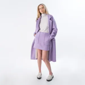Bela Skirt Lilac Wool