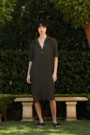 BLANCA Womens Larrie Dress - Khaki