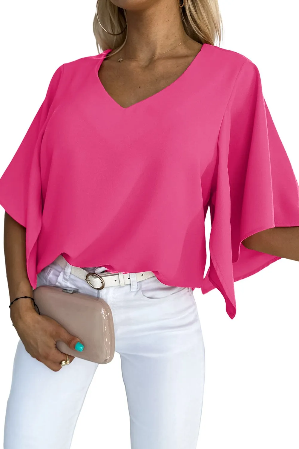 Bohemian V Neck Blouse
