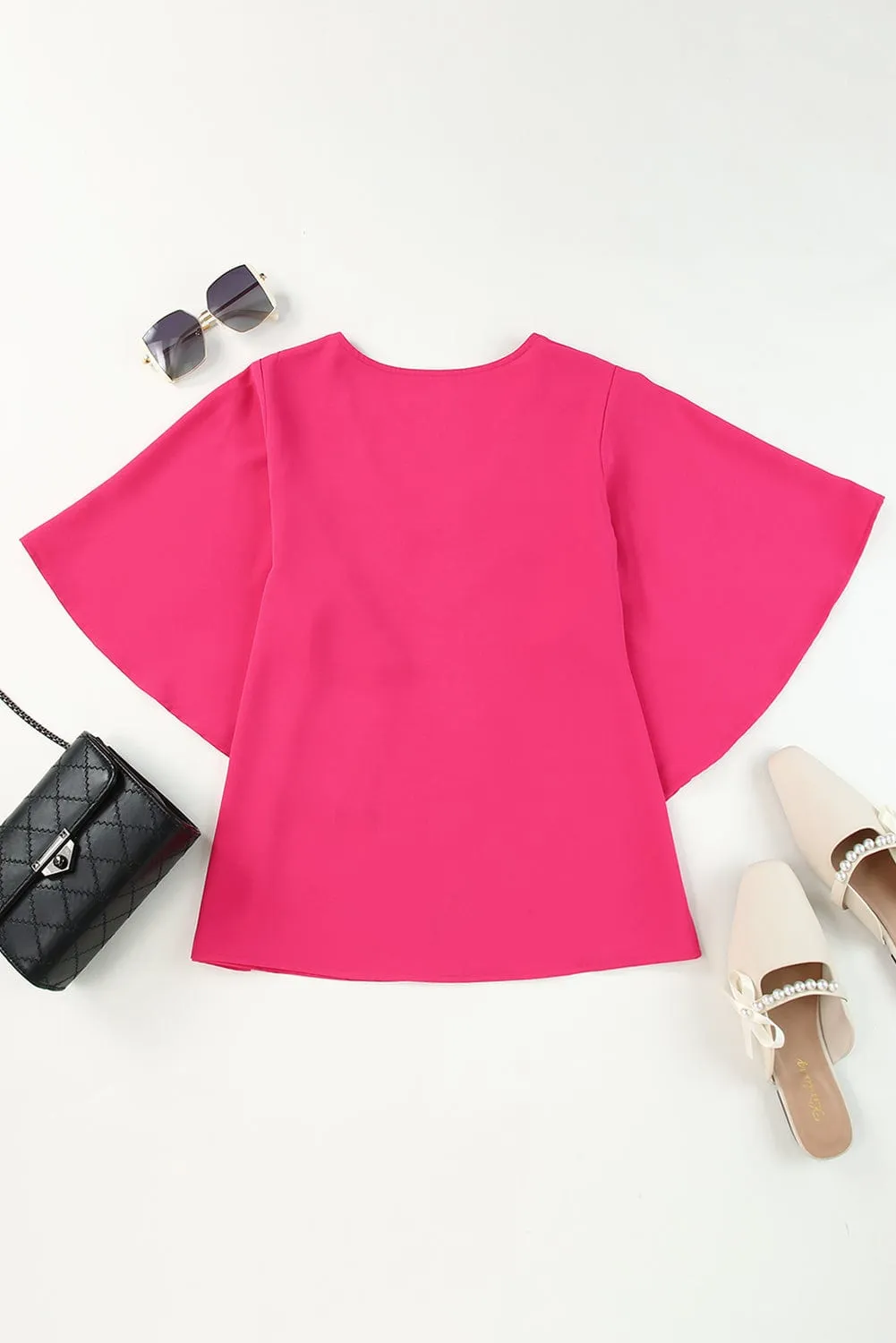 Bohemian V Neck Blouse
