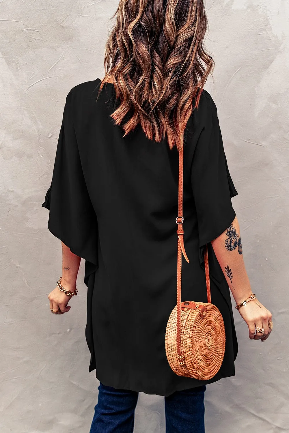 Bohemian V Neck Blouse