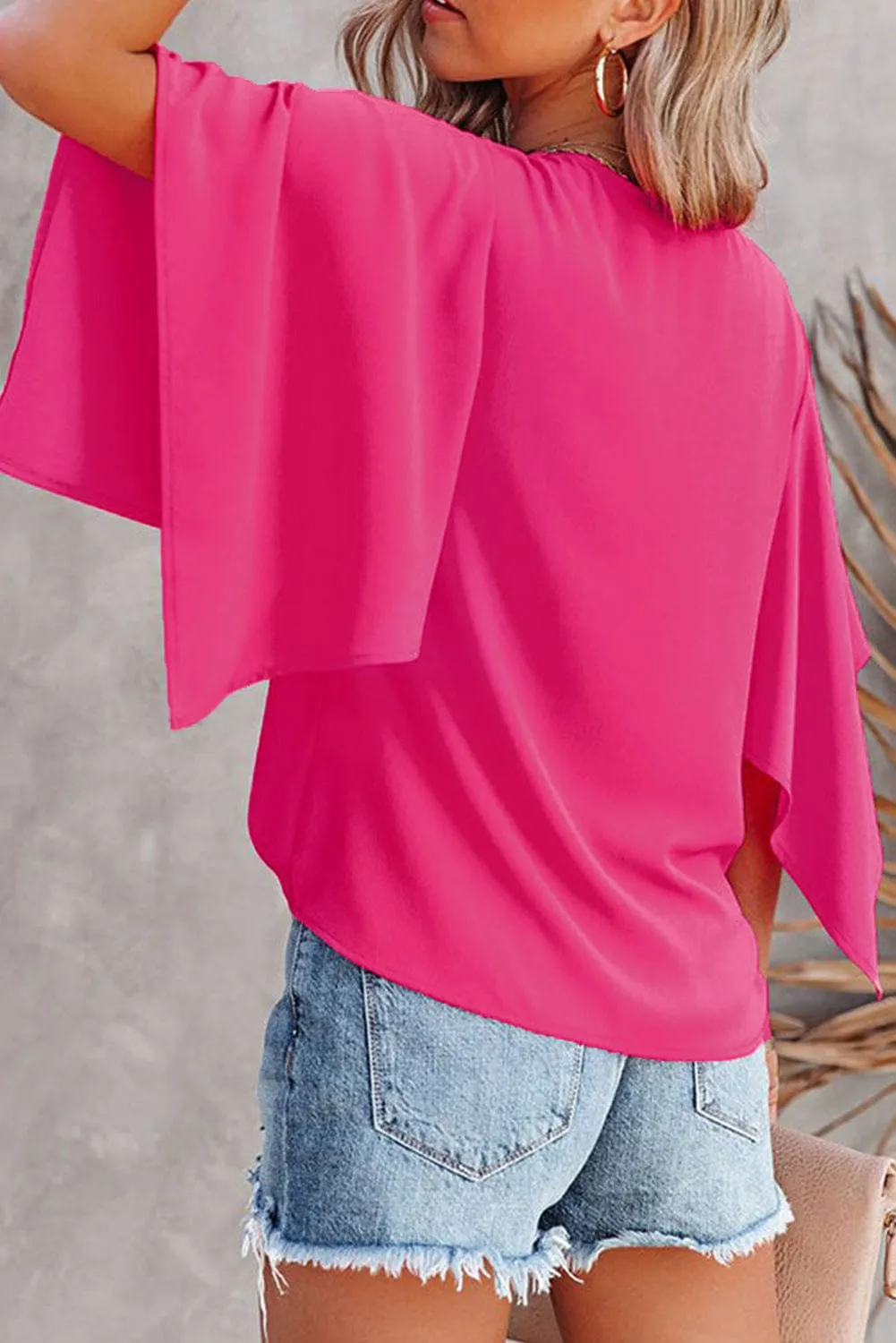 Bohemian V Neck Blouse