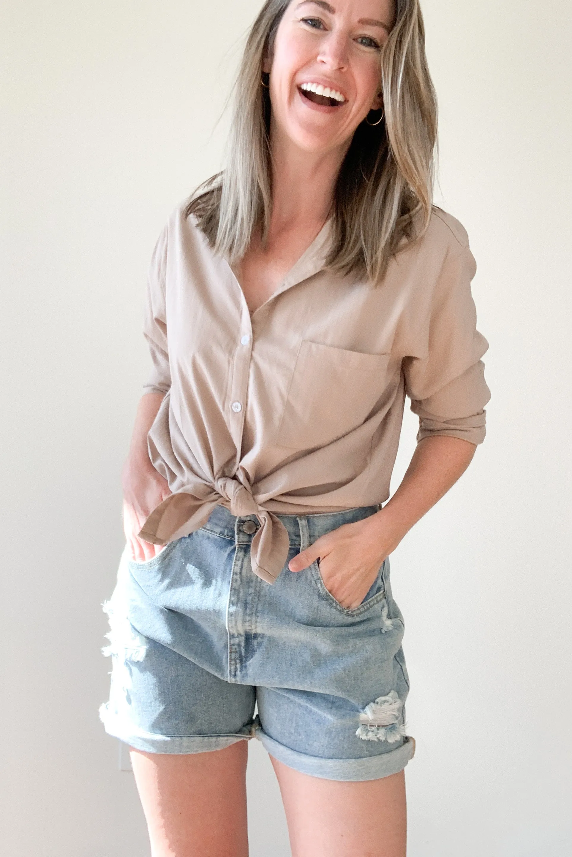 Cool Mom Denim Shorts