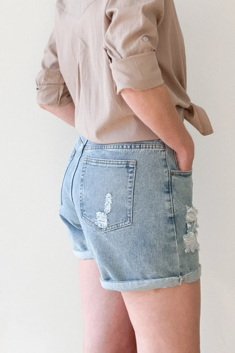 Cool Mom Denim Shorts