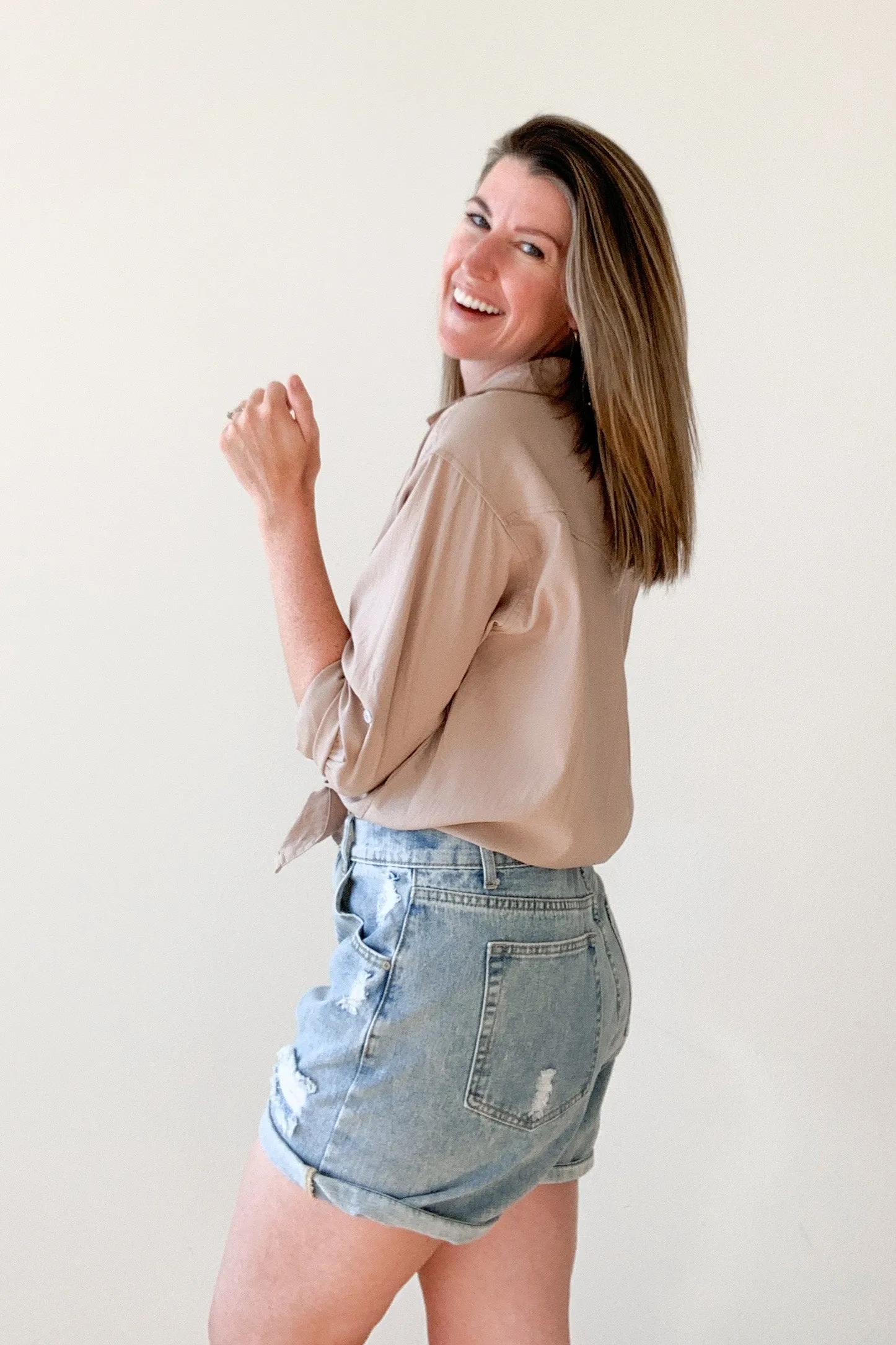 Cool Mom Denim Shorts