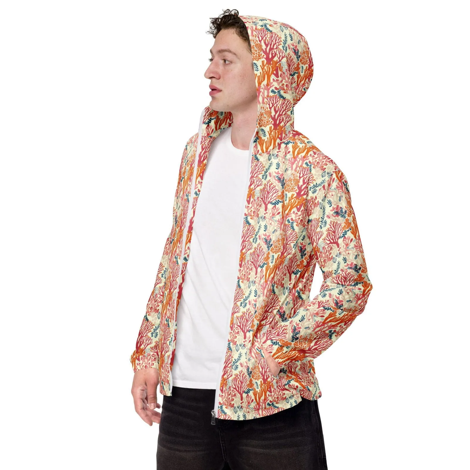 Coral Reef Men’s windbreaker