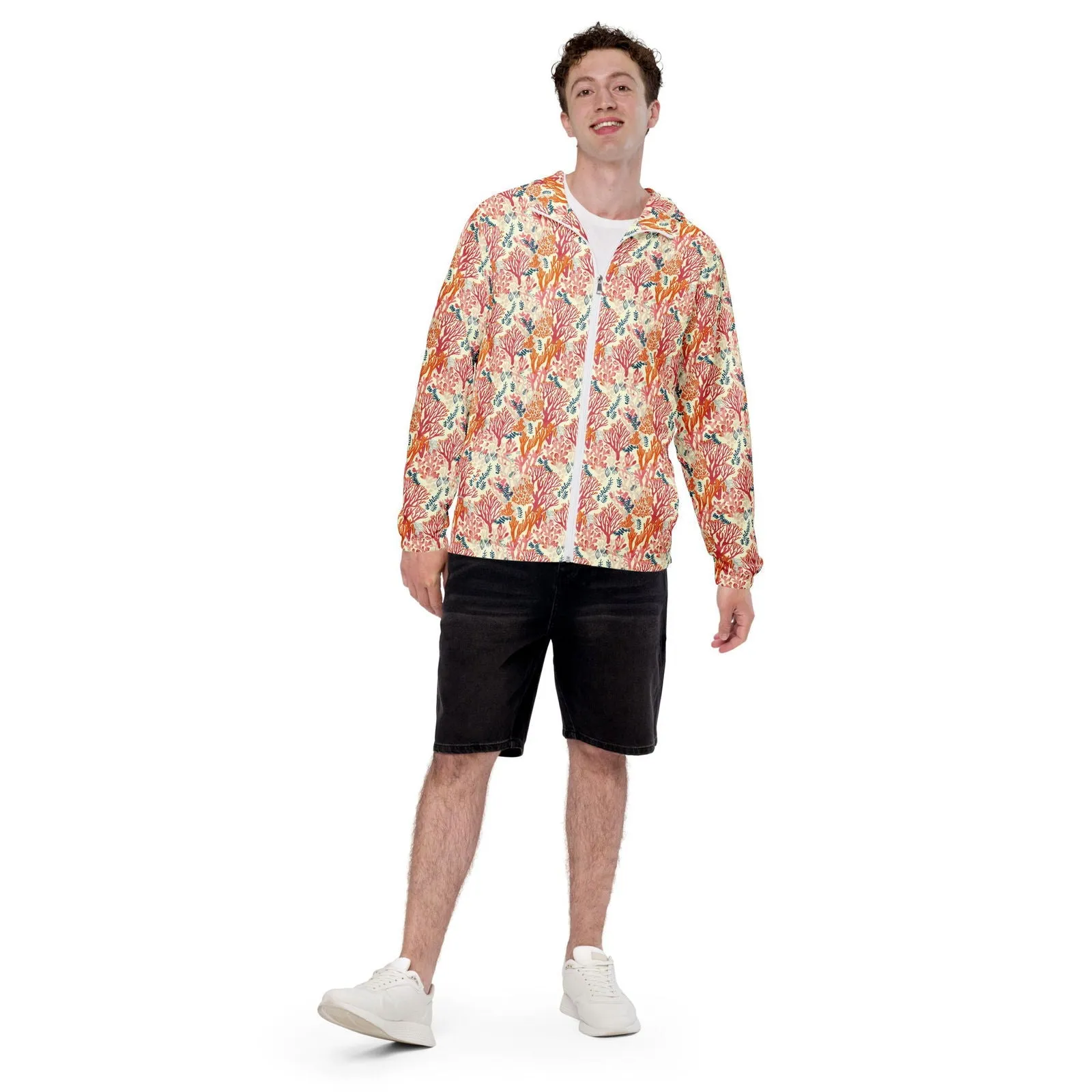 Coral Reef Men’s windbreaker