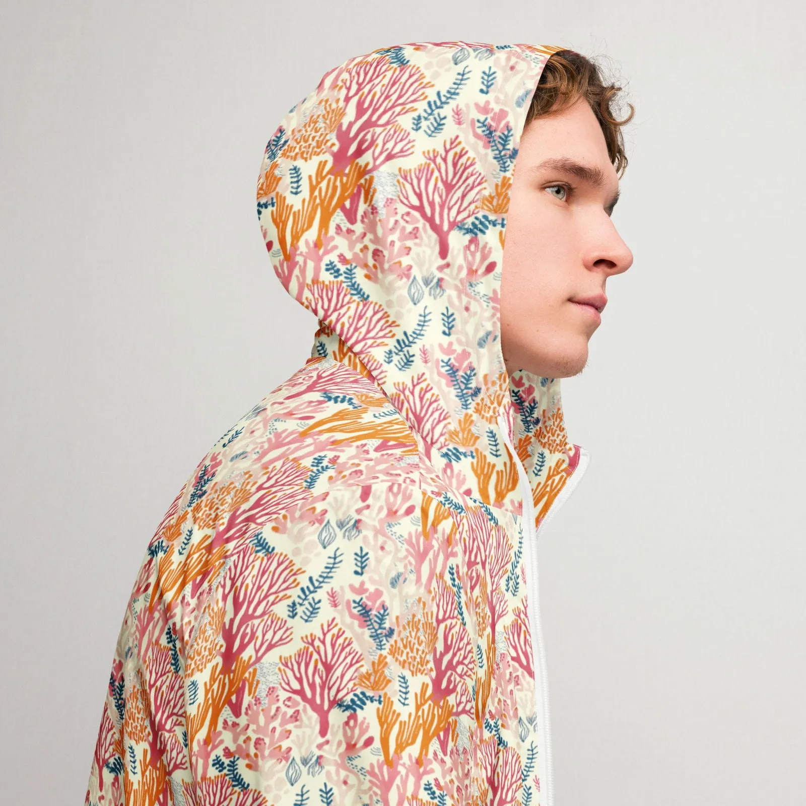 Coral Reef Men’s windbreaker