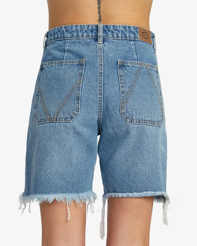 Crawford Long Short Denim Shorts