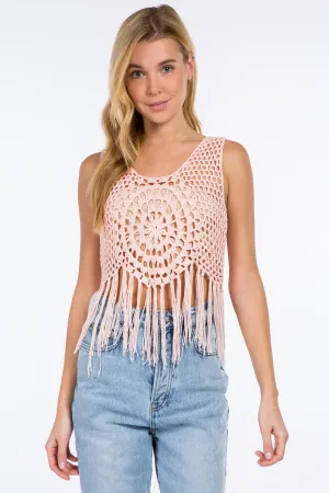 Crochet Fringe Tank