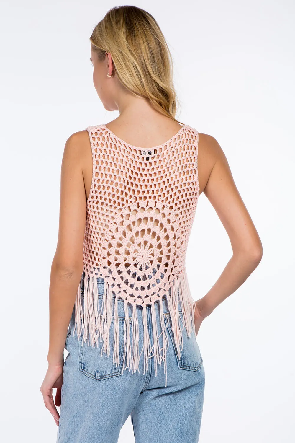 Crochet Fringe Tank