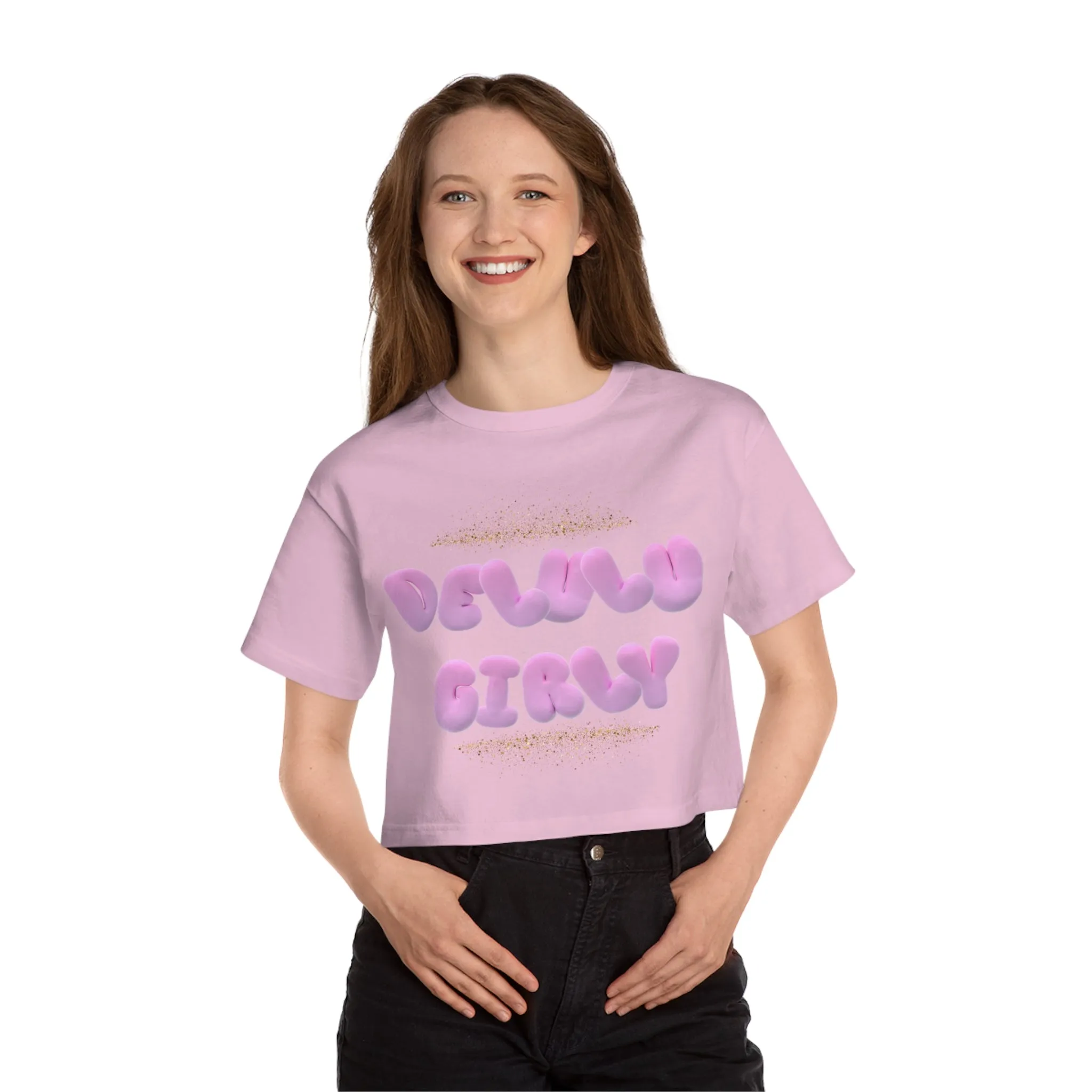 Delulu Girly Crop Top
