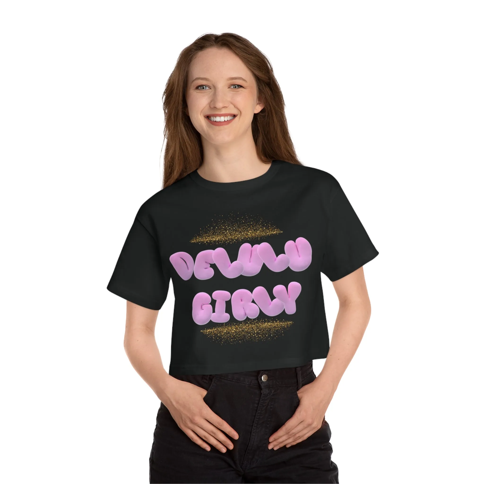 Delulu Girly Crop Top