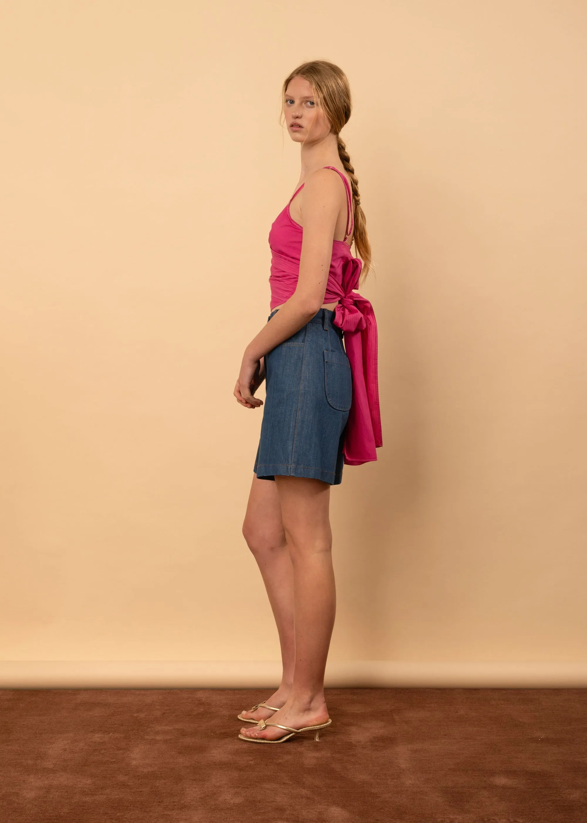 Freddie Shorts (Blue Denim)