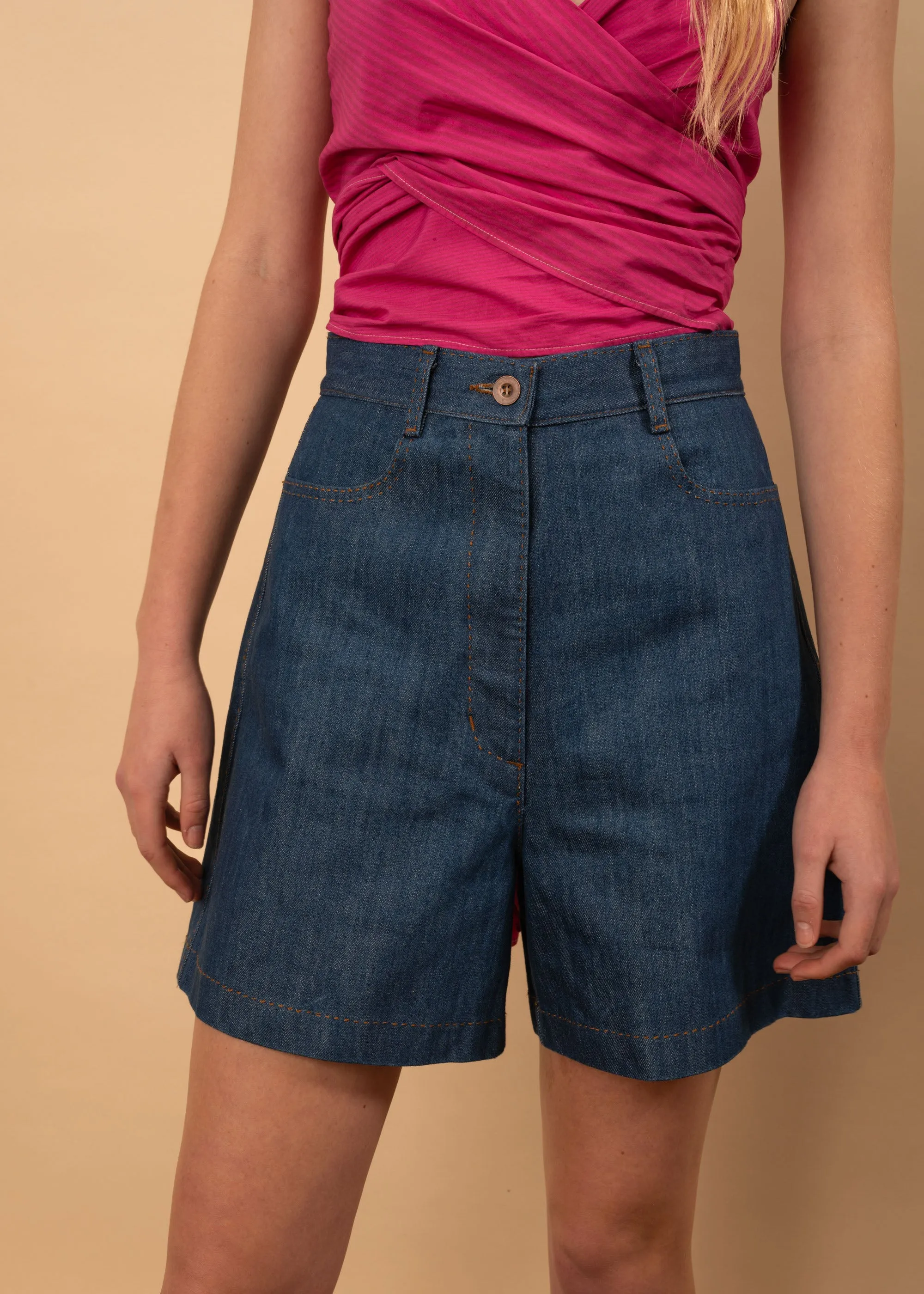 Freddie Shorts (Blue Denim)