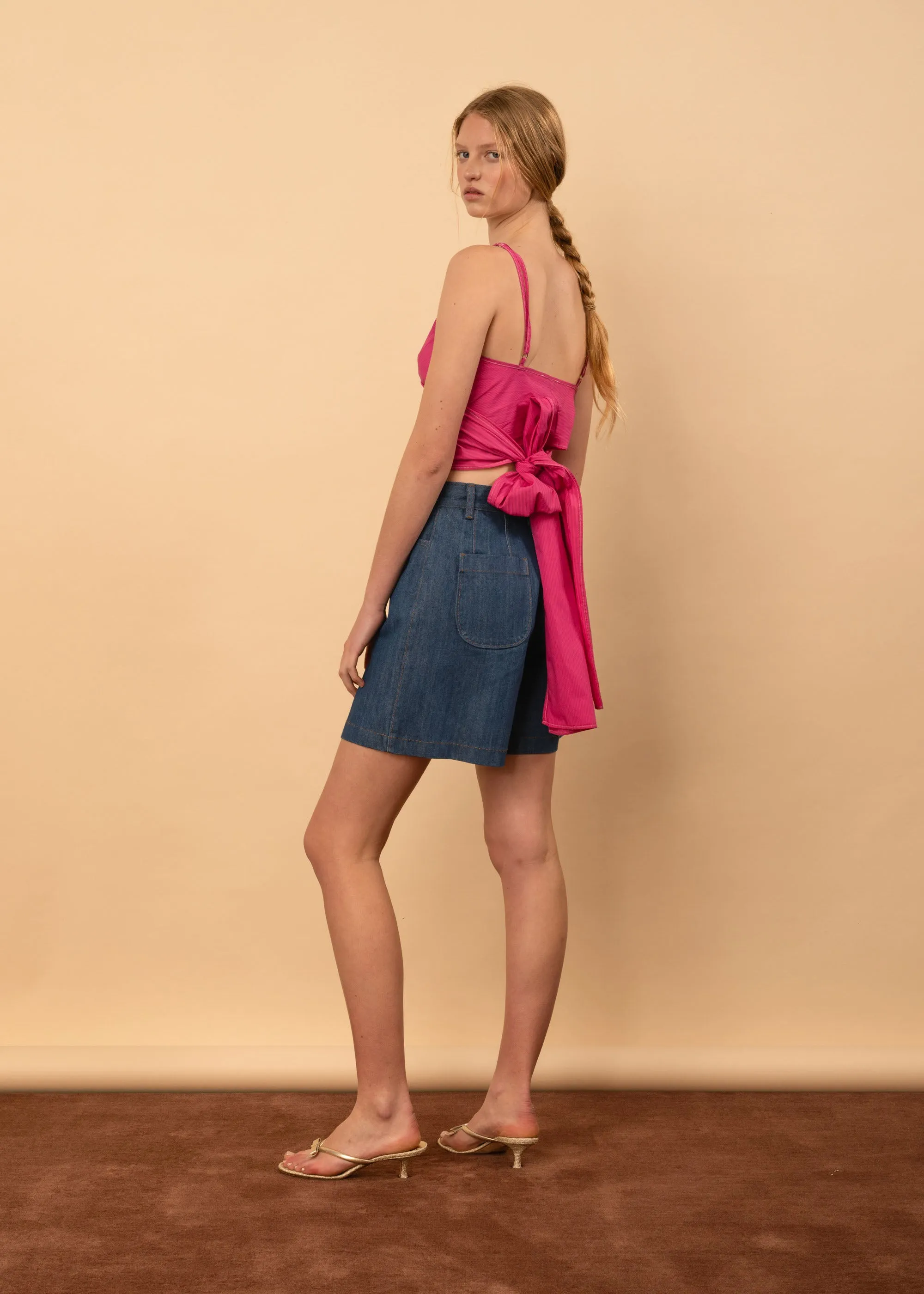 Freddie Shorts (Blue Denim)