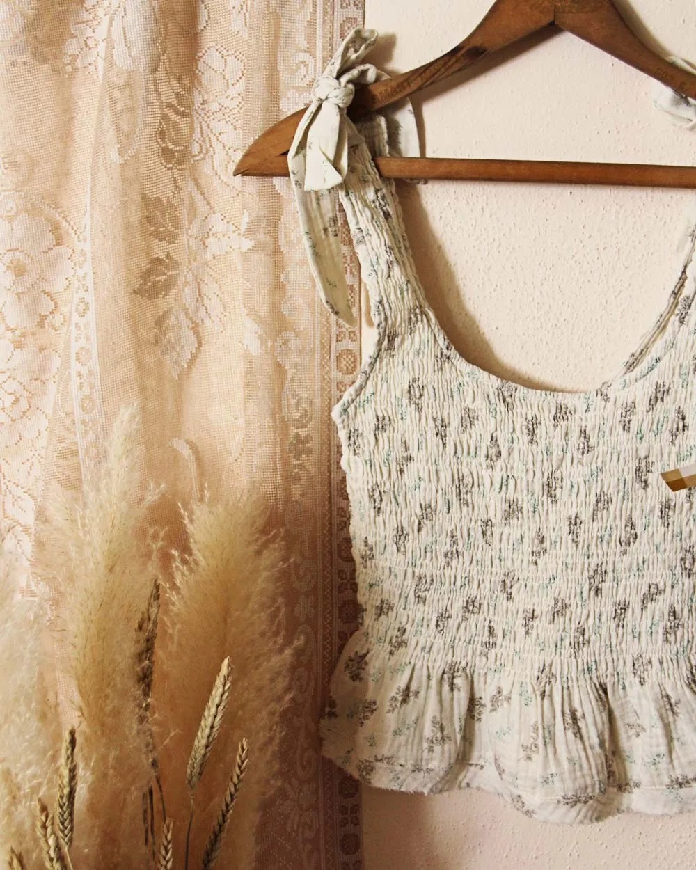 French Smock Layering Top