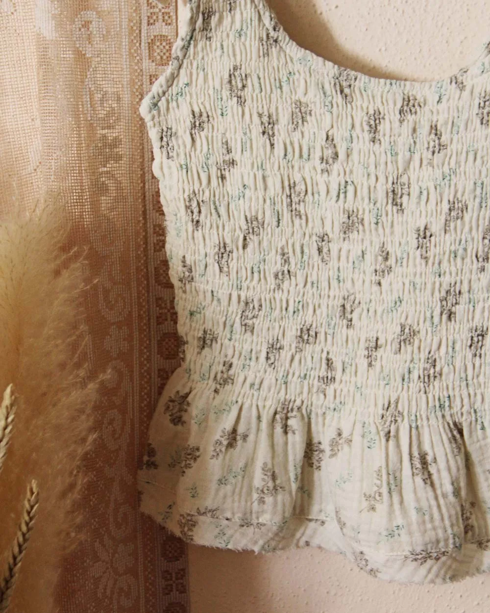 French Smock Layering Top