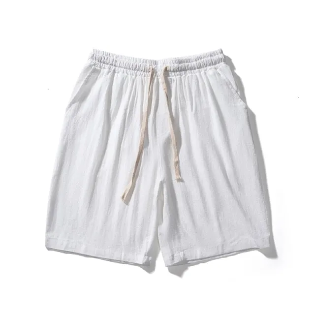 GbolsosPrivathinker Cotton Line Shorts Men Classic Basic Shorts 2021 Summer Thin Fabric Cool Shorts Casual Shorts Pants Men's Clothing