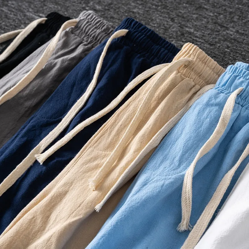 GbolsosPrivathinker Cotton Line Shorts Men Classic Basic Shorts 2021 Summer Thin Fabric Cool Shorts Casual Shorts Pants Men's Clothing