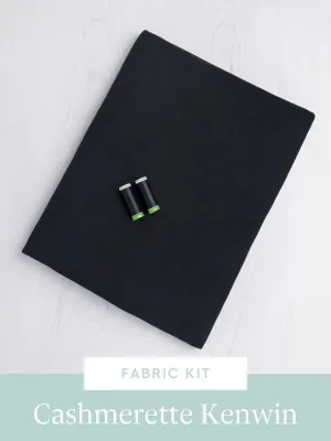 Kenwin T-Shirt Kit | Black Luxe Organic Cotton Jersey Knit