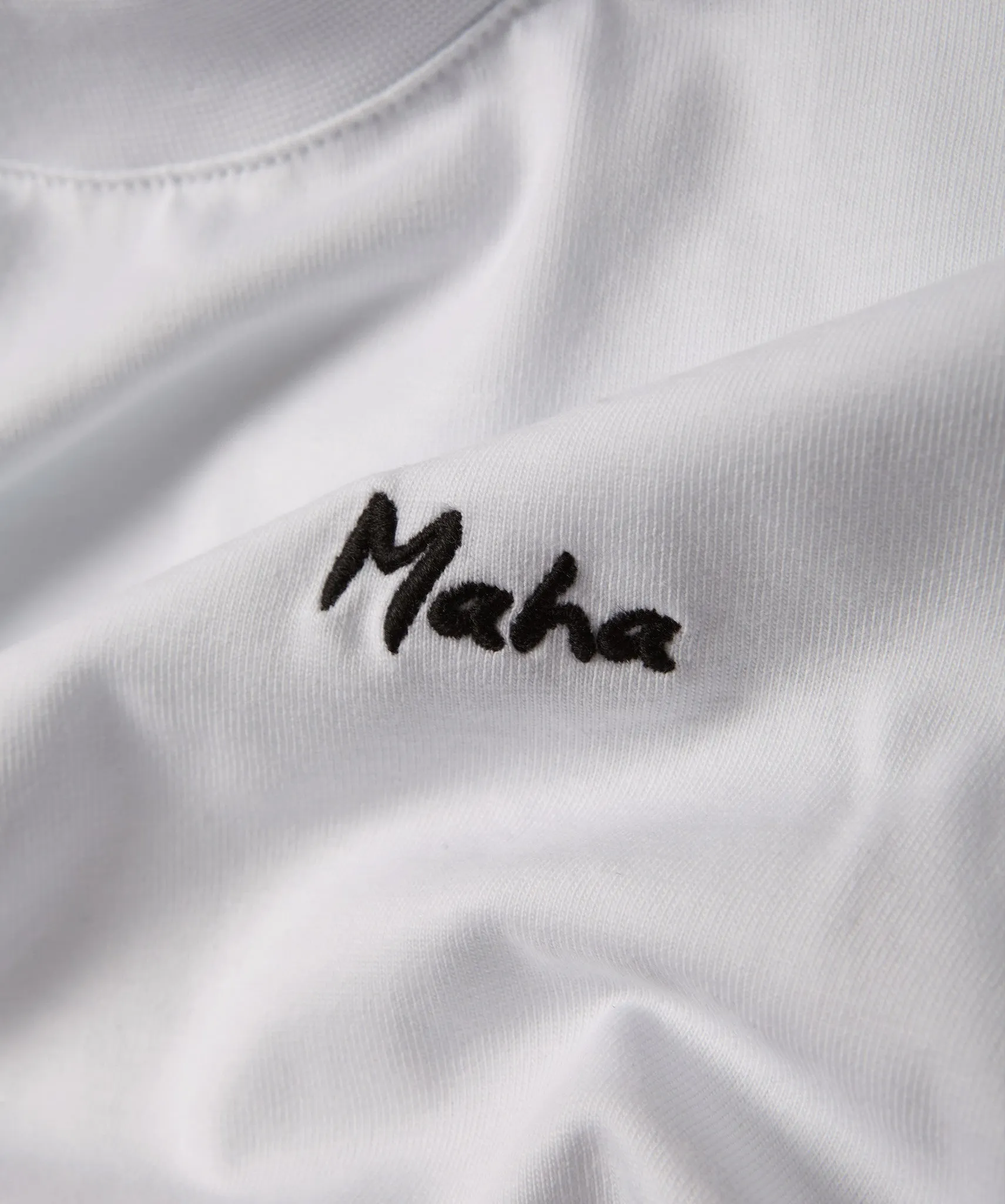 Maha Logo Tee White