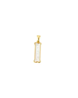 Mini Letter Charm - I