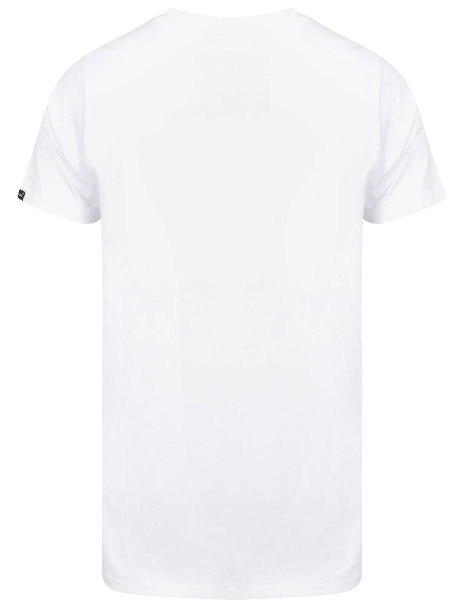 Montecarlo Crew Neck Cotton T-Shirt In Optic White - Tokyo Laundry