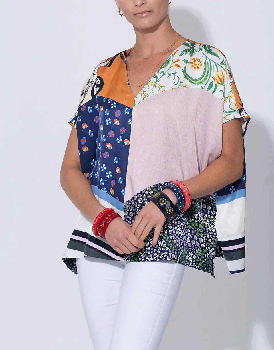 Patchwork Blouse