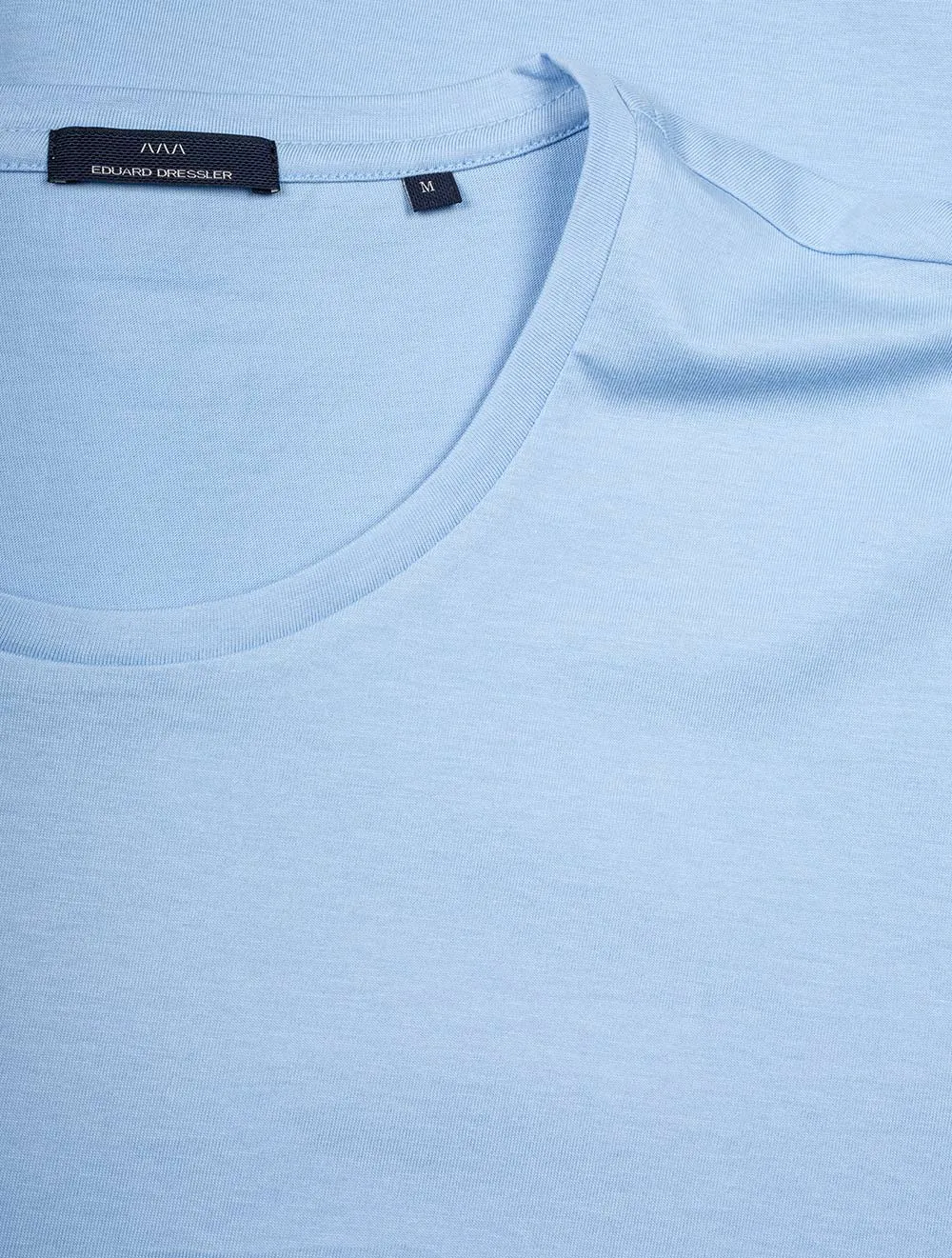 Pima Cotton T Shirt Blue