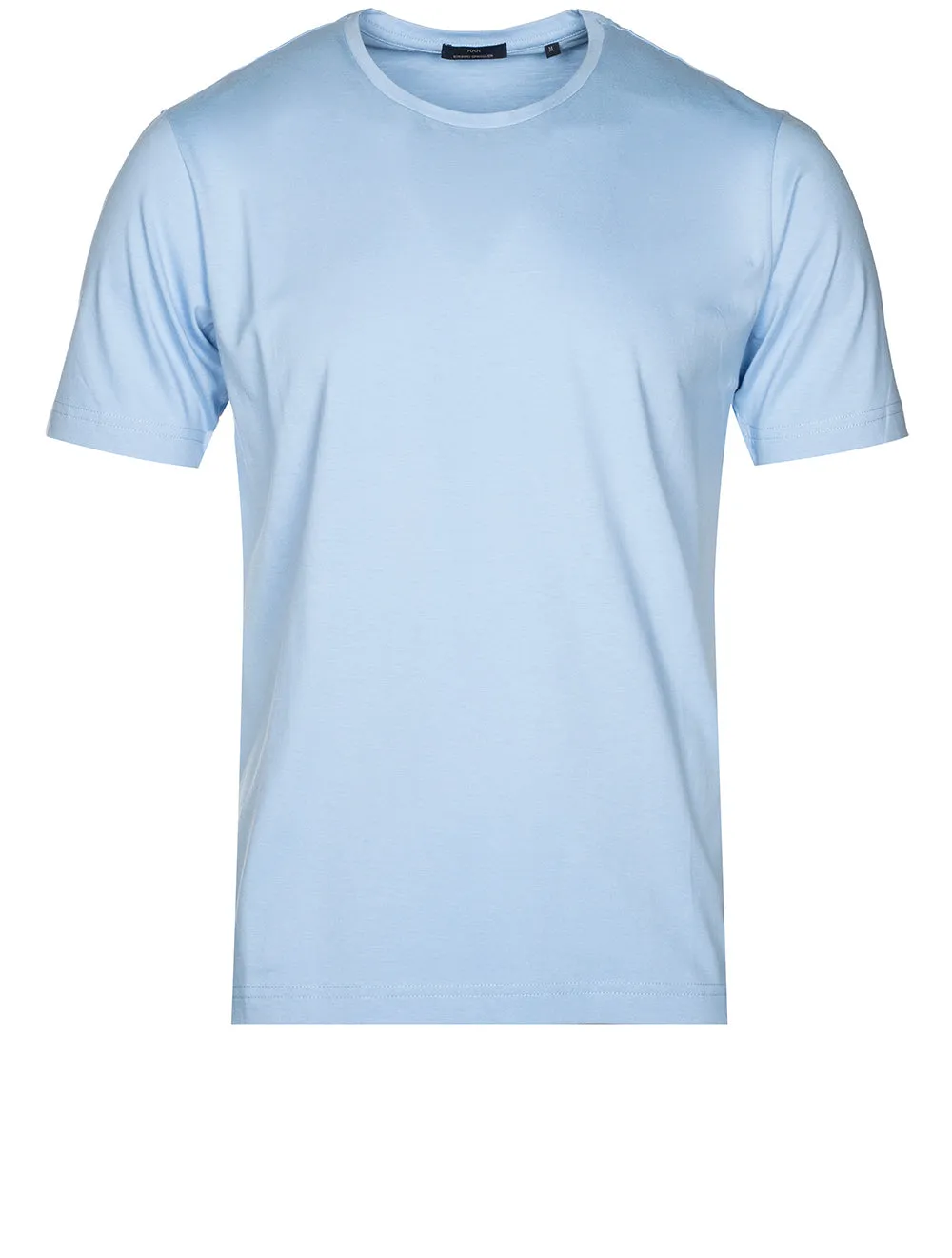 Pima Cotton T Shirt Blue