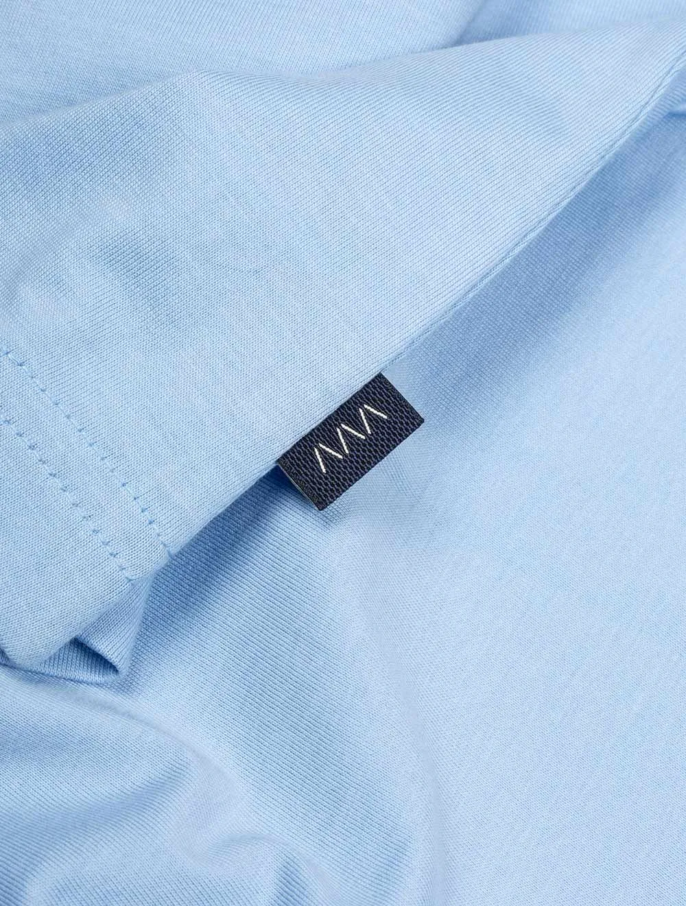Pima Cotton T Shirt Blue