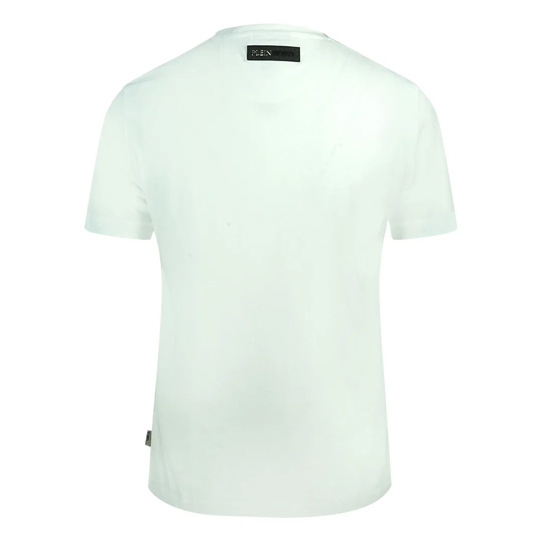 Plein Sport Large Logo White T-Shirt