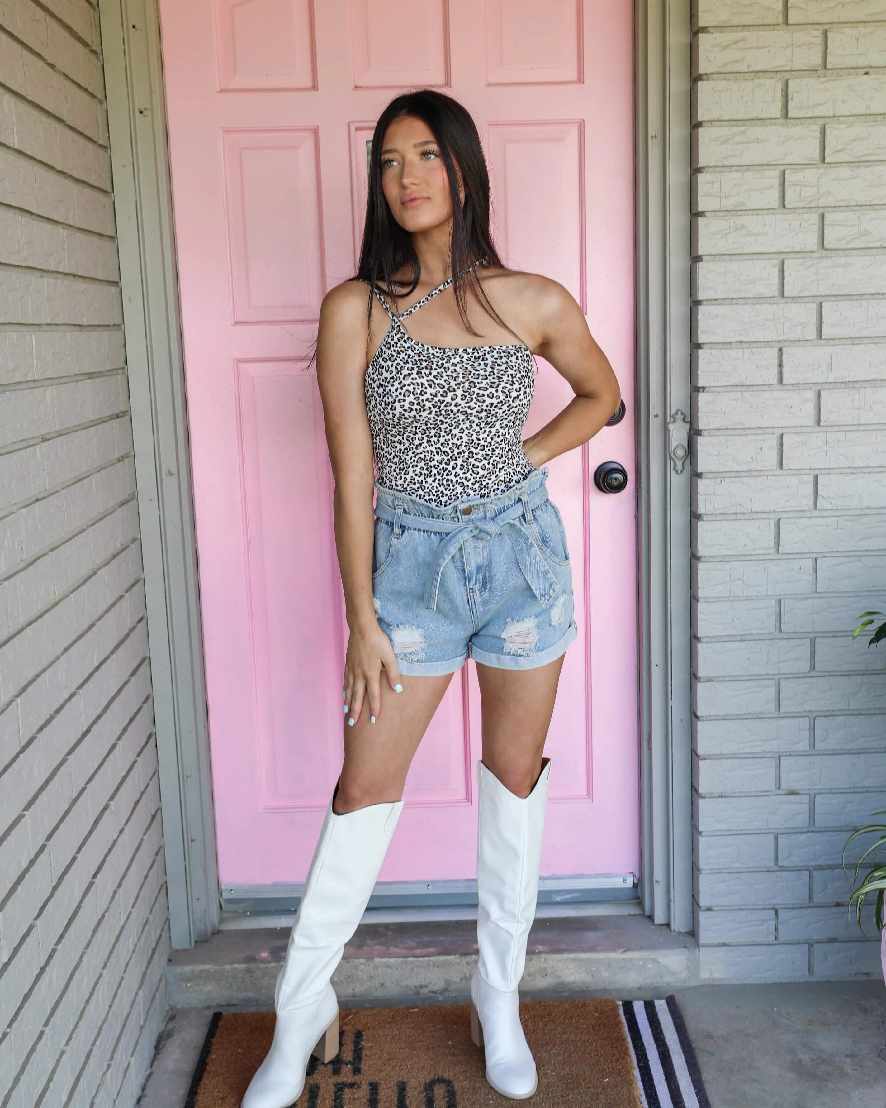 "KC" Dalila Denim Shorts : Small