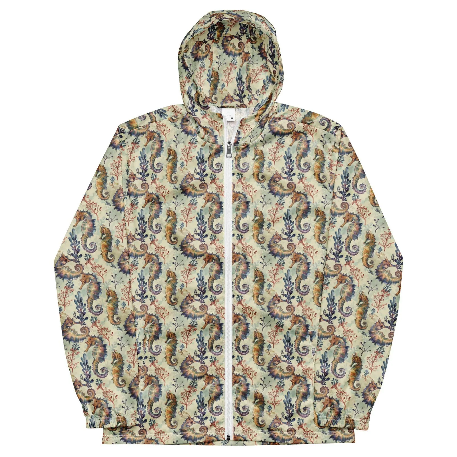 Seahorse Haven Men’s windbreaker