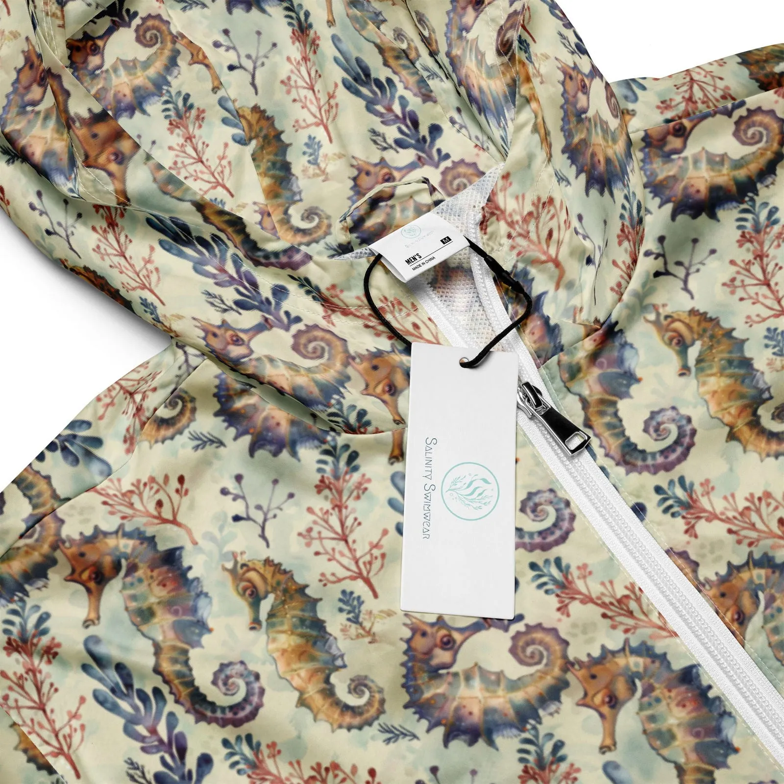 Seahorse Haven Men’s windbreaker