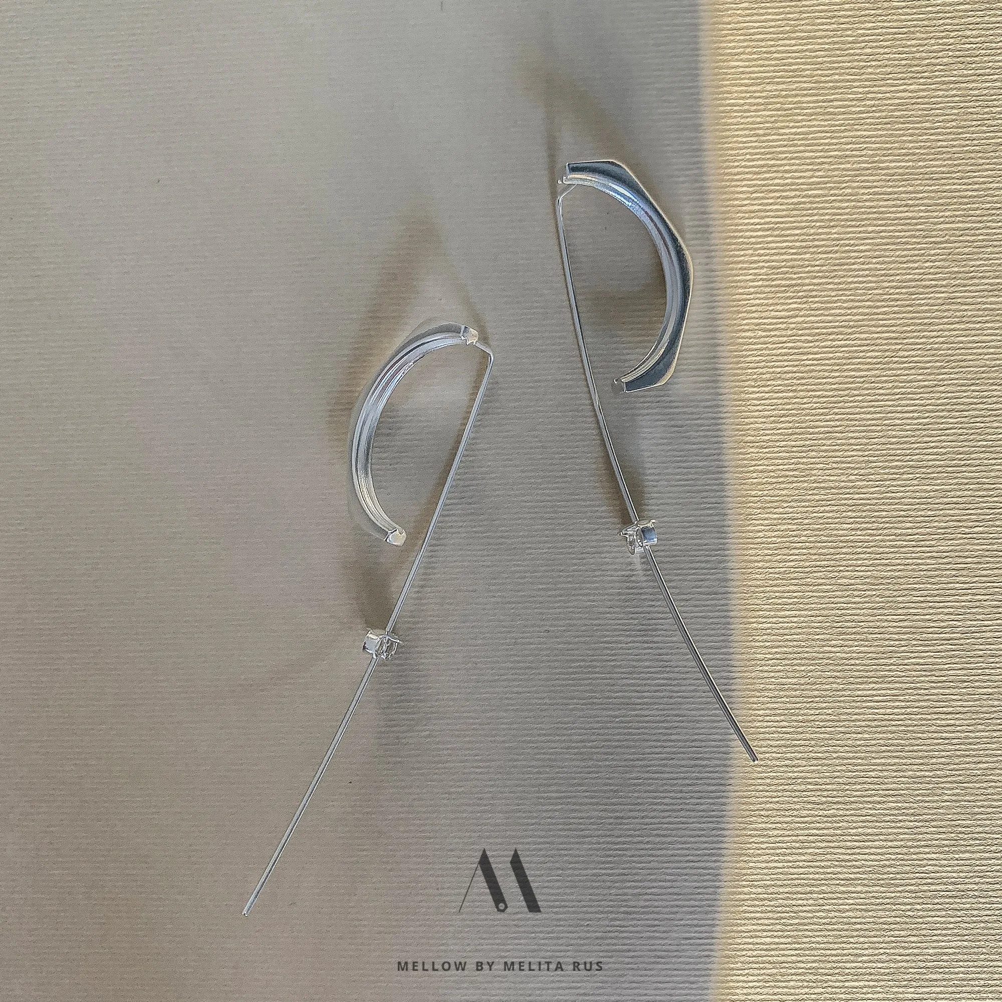Sterling silver Statement Earrings E3/Si17