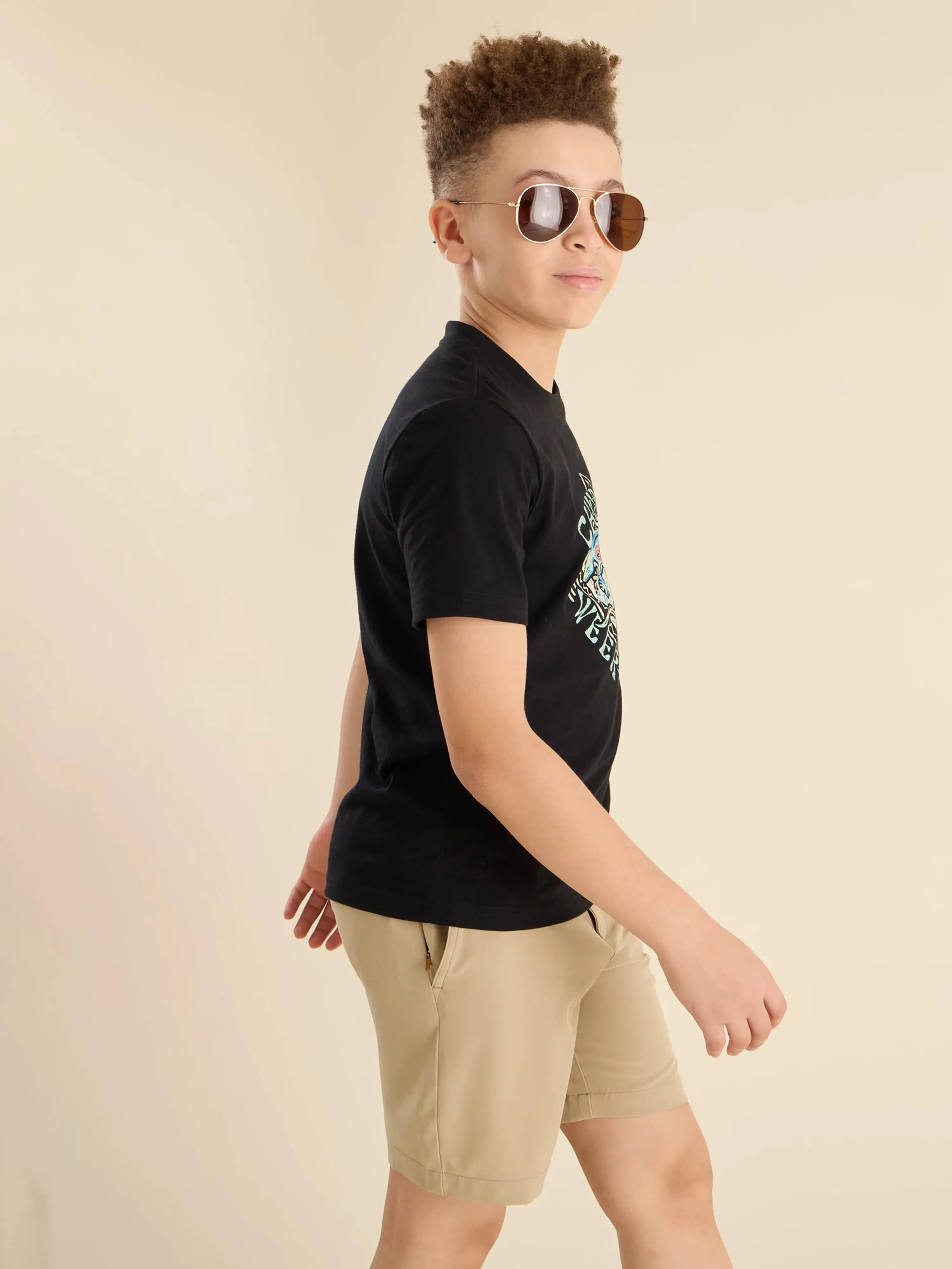 The Gecko Deco (Boys Non Pocket Graphic T-Shirt)