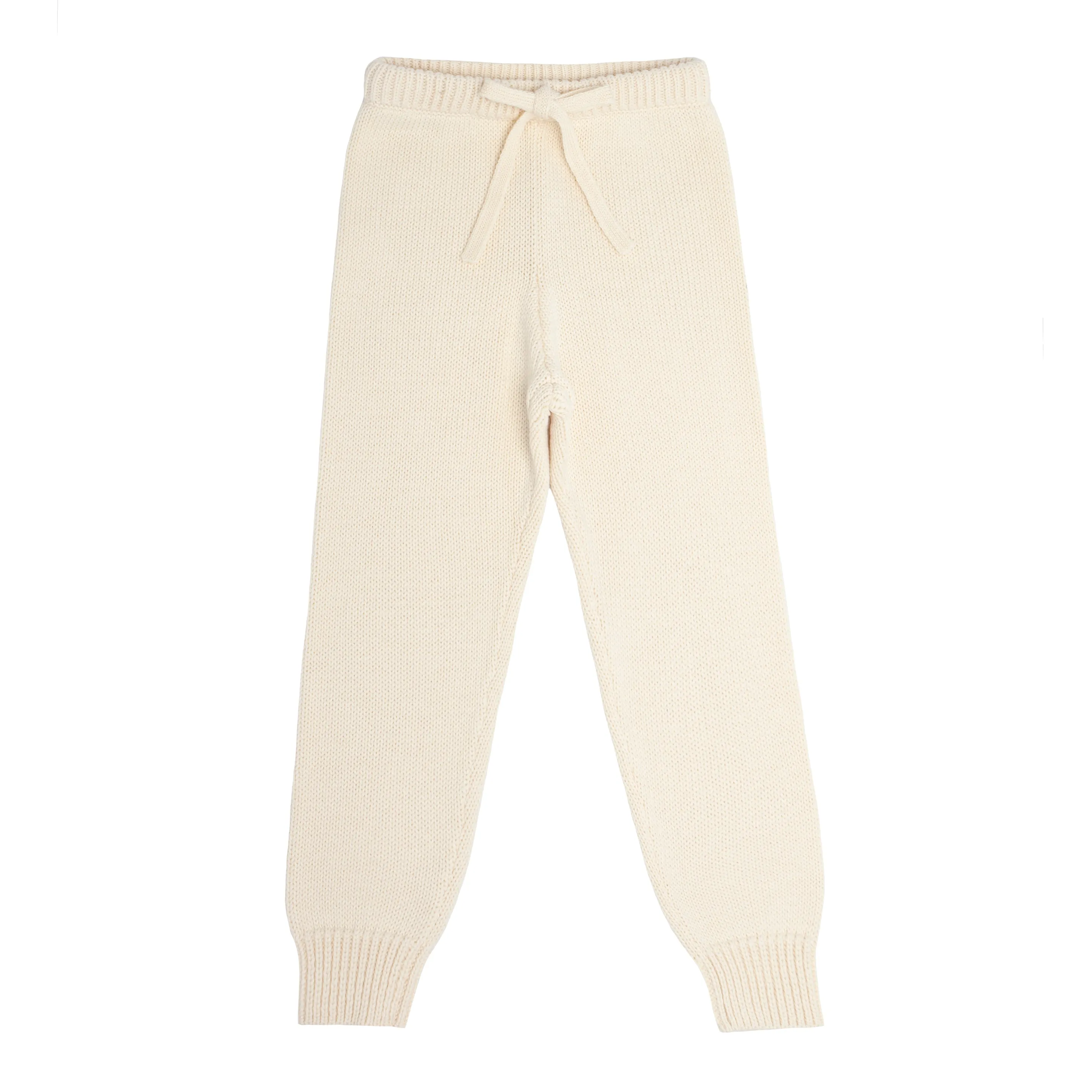 unisex cream knit pant (original)