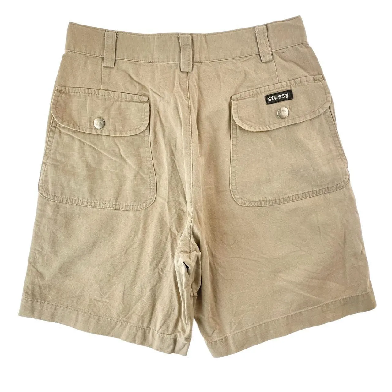 Vintage Stussy logo shorts W28
